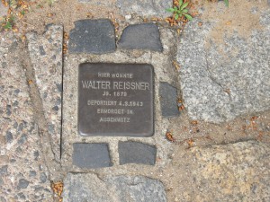 Spranger - Stolpersteine putzen - Mai 2015